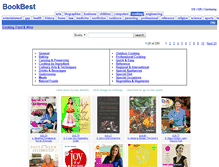 Tablet Screenshot of cooking.bookbest.com