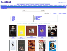 Tablet Screenshot of entertainment.bookbest.com