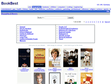 Tablet Screenshot of biographies.bookbest.com